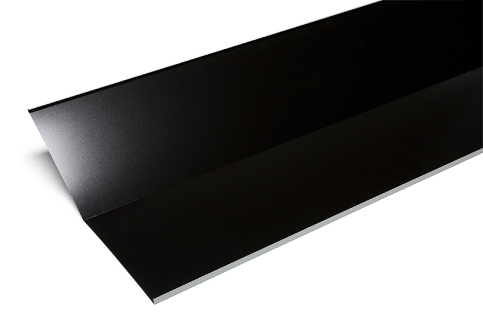 Ränndal Rak 190x190x2500 mm, Svart