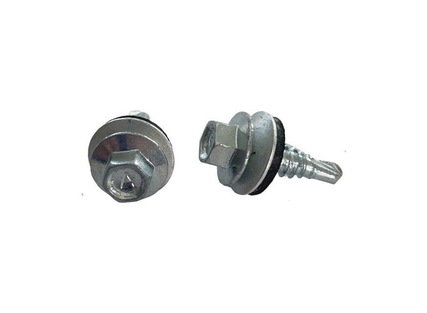 Överlappskruv 6,3x22 mm, Blank 250 st