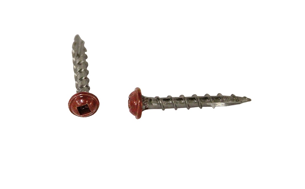 Fönsterbleckskruv 3,5x25 mm, Tegelröd 50 st