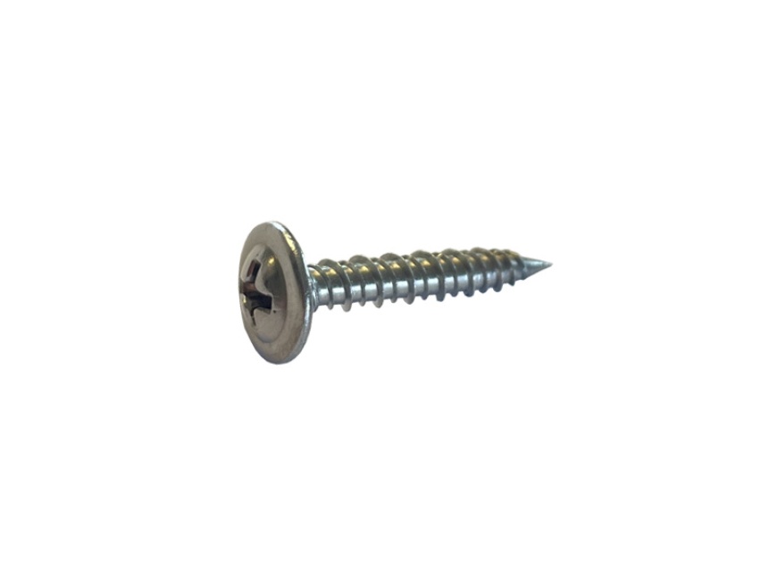 Montageskruv Rostfri Vass Spets 4,2x25 mm, Blank 50 st