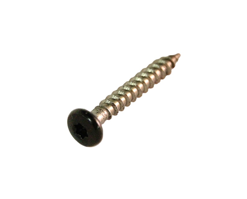 Rännkroksskruv Rostfri 4,8x35 mm, Svart 250 st