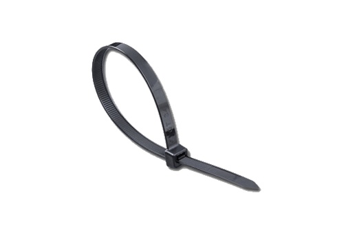 Buntband svarta, 100-pack