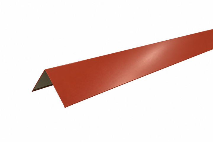 Nockplåt 190x190x2500 mm, Tegelröd i gruppen Produkter / Plåtbeslag / Takbeslag / Nockplåt hos Norosteel AB (103333)