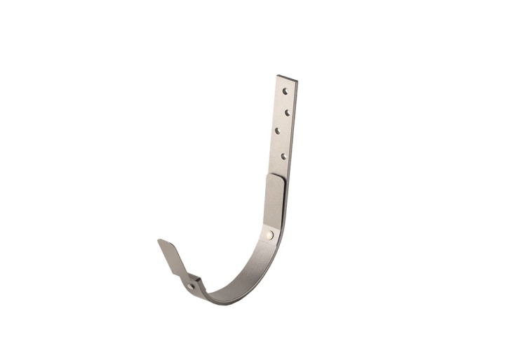 Rännkrok mellan, Silver 160/150 mm i gruppen Produkter / Tak / Takavvattning / Välj efter produkt / Rännkrok hos Norosteel AB (102701)