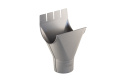 Omvikningskupa Silver 150/90 mm