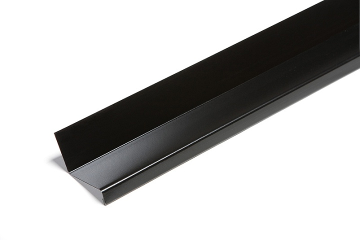 Fönsterbleck - Överbleck Svart 60x2000 mm i gruppen Produkter / Plåtbeslag / Fönsterbleck / Överbleck hos Norosteel AB (103003)