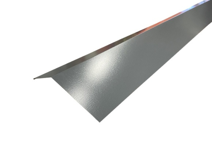 Takfotsplåt 135x60x2000 mm, Mörkgrå i gruppen Produkter / Plåtbeslag / Takbeslag / Takfotsplåt hos Norosteel AB (103032)