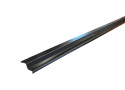 Tröskelbleck 57x1500 mm, Svart