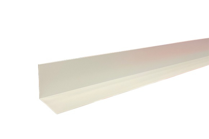 Innerhörn 140x140x2500 mm, Vit i gruppen Produkter / Plåtbeslag / Fasadbeslag / Ytter/Innerhörn / Innerhörn hos Norosteel AB (103041)