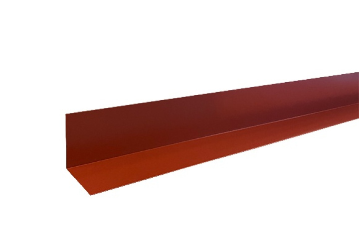 Innerhörn 140x140x2500 mm, Mörkröd i gruppen Produkter / Plåtbeslag / Fasadbeslag / Ytter/Innerhörn / Innerhörn hos Norosteel AB (103042)