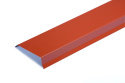 Vindskiva 155x70x2000mm / 0,6 mm, Tegelröd