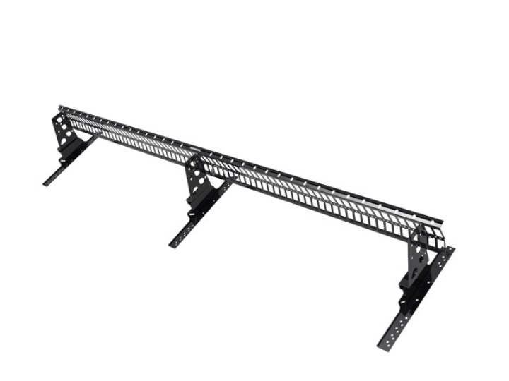 Snörasskydd snögrind råspont till betongpannor 2,4m, Svart i gruppen Produkter / Tak / Taksäkerhet / Snörasskydd hos Norosteel AB (105072)