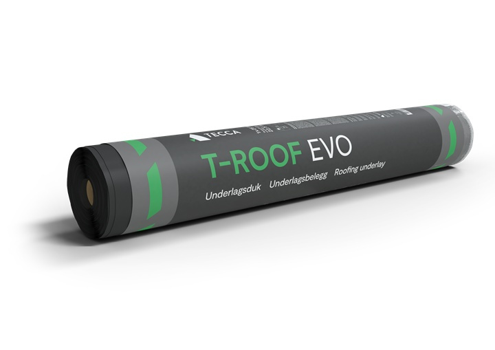 Underlagsduk TECCA T-Roof Evo 1x25m i gruppen Produkter / Tak / Takpapp och duk hos Norosteel AB (106041)
