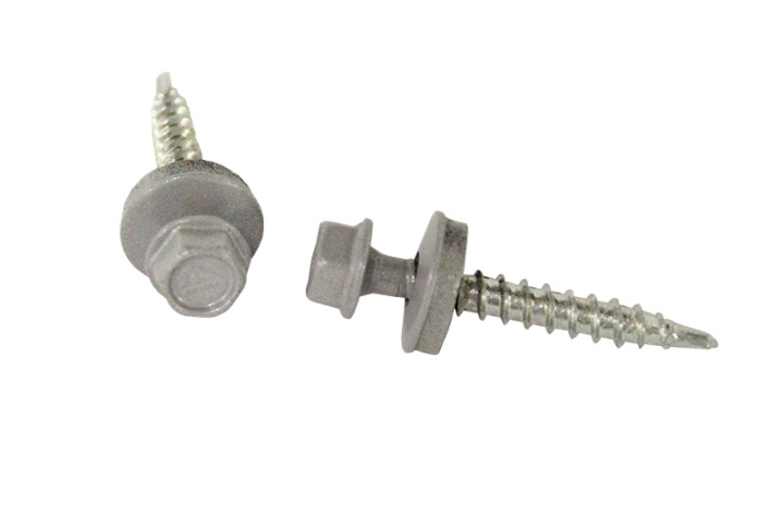 Farmarskruv 4,8x35 mm, Silver 50 st i gruppen Produkter / Infästning / Trä / Farmarskruv hos Norosteel AB (108017)