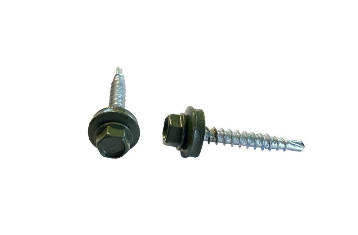 Farmarskruv 4,8x35 mm, Grön 250 st i gruppen Produkter / Infästning / Trä / Farmarskruv hos Norosteel AB (108039)