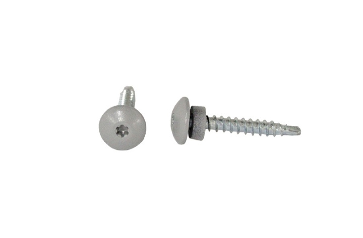 Corona Farmarskruv 4,8x35 mm, Silver 50 st i gruppen Produkter / Infästning / Trä / Farmarskruv hos Norosteel AB (108080)
