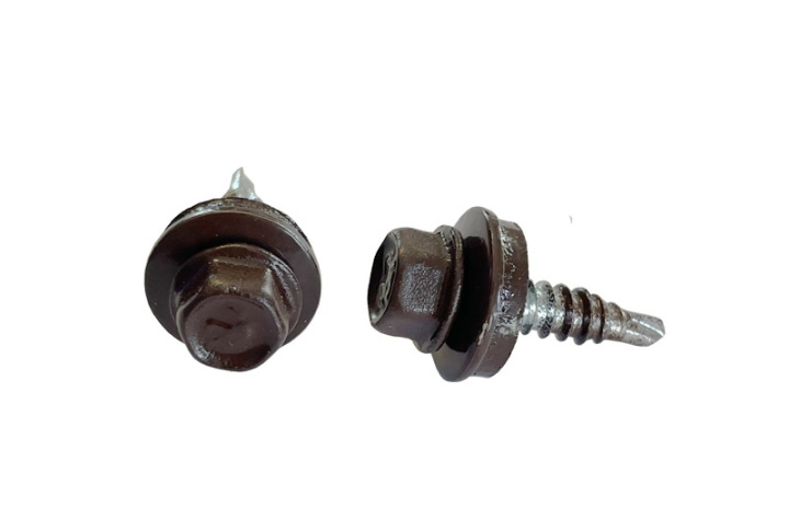 Överlappskruv 4,8x19 mm, Brun 250 st i gruppen Produkter / Infästning / Trä / Överlappskruv hos Norosteel AB (108115)
