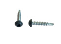 Fönsterbleckskruv borrspets 3,5x20 mm, Mörkgrå 50 st