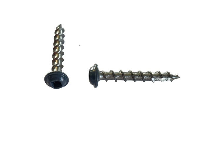 Fönsterbleckskruv 3,5x25 mm, Grafitgrå 50 st i gruppen Produkter / Infästning / Trä / Bleckskruv hos Norosteel AB (108151)