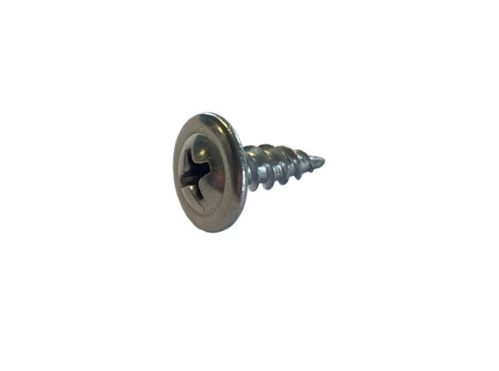 Montageskruv Vass Blank 4,2x13 mm 50 st i gruppen Produkter / Infästning / Trä / Montageskruv hos Norosteel AB (108176)