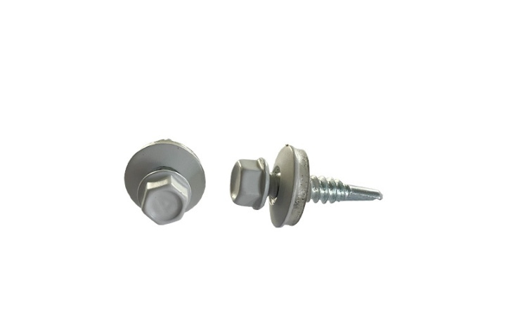 Lättbalkskruv 5,5x25 mm, Ljusgrå 250 st i gruppen Produkter / Infästning / Stål / Lättbalksskruv hos Norosteel AB (108302)