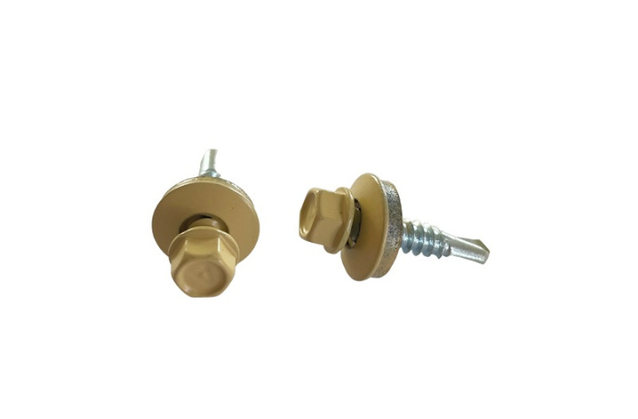 Lättbalkskruv 5,5x25 mm, Gul 250 st i gruppen Produkter / Infästning / Stål / Lättbalksskruv hos Norosteel AB (108304)