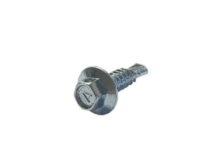 Balkskruv med fläns 6,3x25 mm, Kolstål 250 st i gruppen Produkter / Infästning / Stål / Balkskruv hos Norosteel AB (108311)