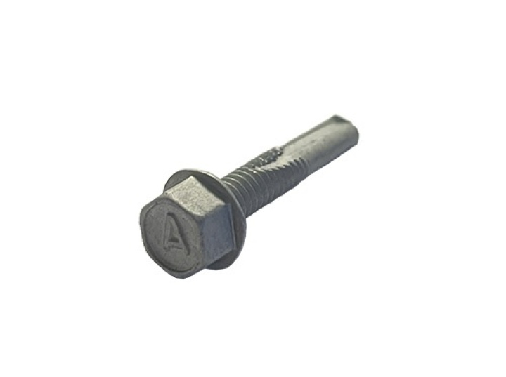 Balkskruv utan bricka 6,3x38 mm, Förzinkad 100 st i gruppen Produkter / Infästning / Stål / Balkskruv hos Norosteel AB (108318)
