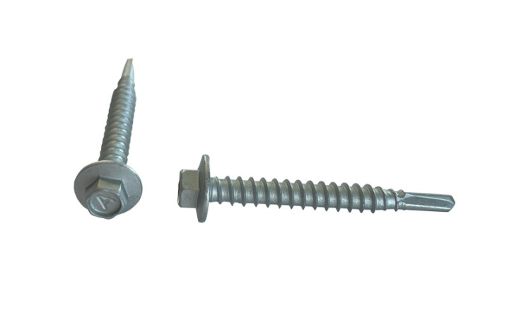 Limträskruv med fläns 6,5x55 mm, Blank Zytec 100 st i gruppen Produkter / Infästning / Trä / Limträskruv hos Norosteel AB (108331)