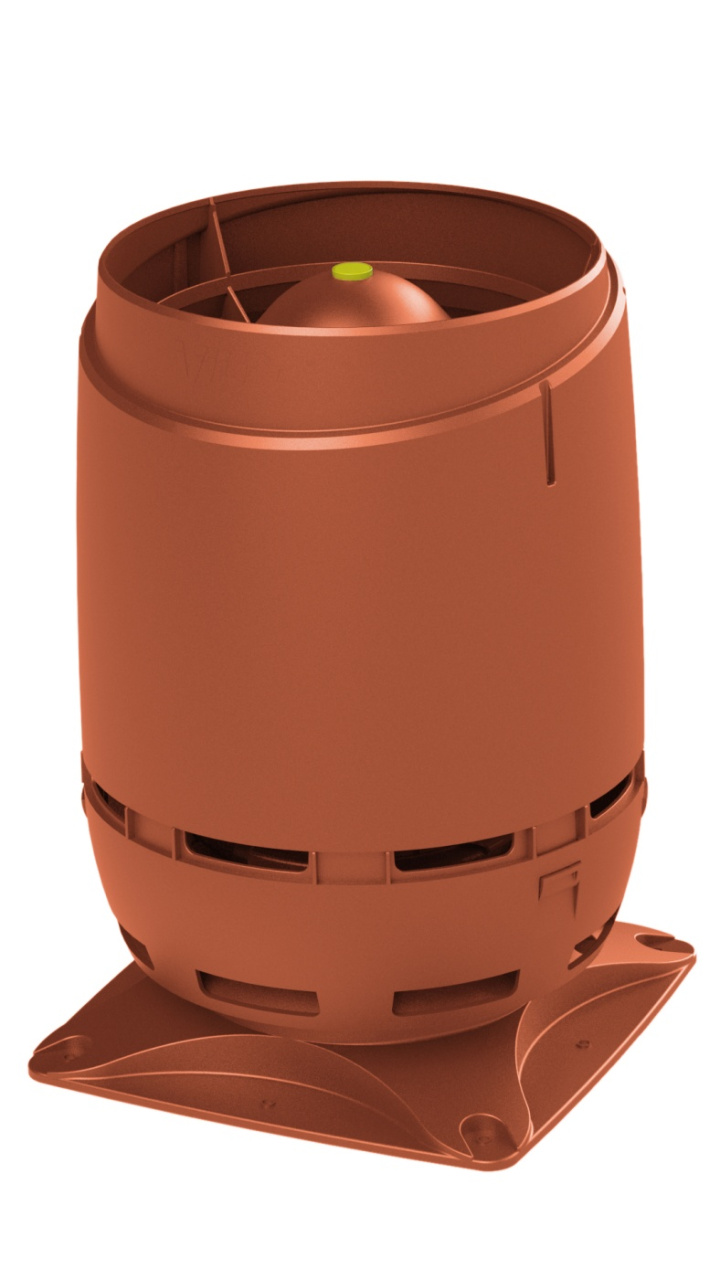 Frånluftshuv 160S 300X300, Vilpe Flow S Ø 160 mm Tegelröd i gruppen Produkter / Ventilation / Vilpe produkter hos Norosteel AB (109031)