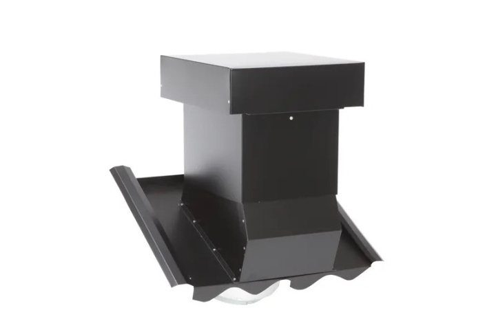Frånluftshuv 160>125 till Vittinge 2-kup tegel, Plannja i gruppen Produkter / Ventilation / Takhuvar hos Norosteel AB (109116r)