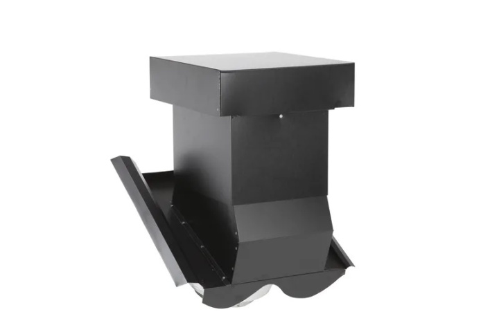 Frånluftshuv 160>125 till Vittinge 1-kup tegel, Plannja i gruppen Produkter / Ventilation / Takhuvar hos Norosteel AB (109119r)