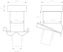 Frånluftshuv 160>125 till Vittinge 1-kup tegel, Plannja