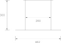 Frånluftshuv 160>125 till Papptak, Plannja