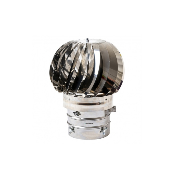 Inoxsnurran 150-210mm rund i gruppen Produkter / Ventilation / Takhuvar hos Norosteel AB (109201)