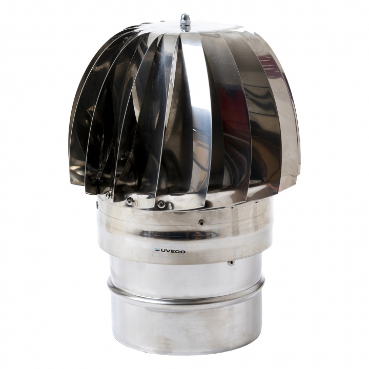 Inoxsnurran fast 200mm i gruppen Produkter / Ventilation / Takhuvar hos Norosteel AB (109210)