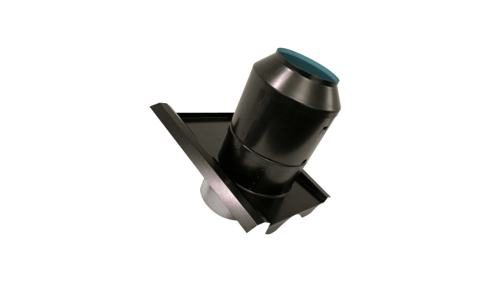 Villahuv ABC-VF160 Svart i gruppen Produkter / Ventilation / Kanalsystem hos Norosteel AB (109289)