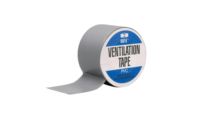 PVC-TEJP Grå 48mm 20m i gruppen Produkter / Ventilation / Kanalsystem hos Norosteel AB (109811)