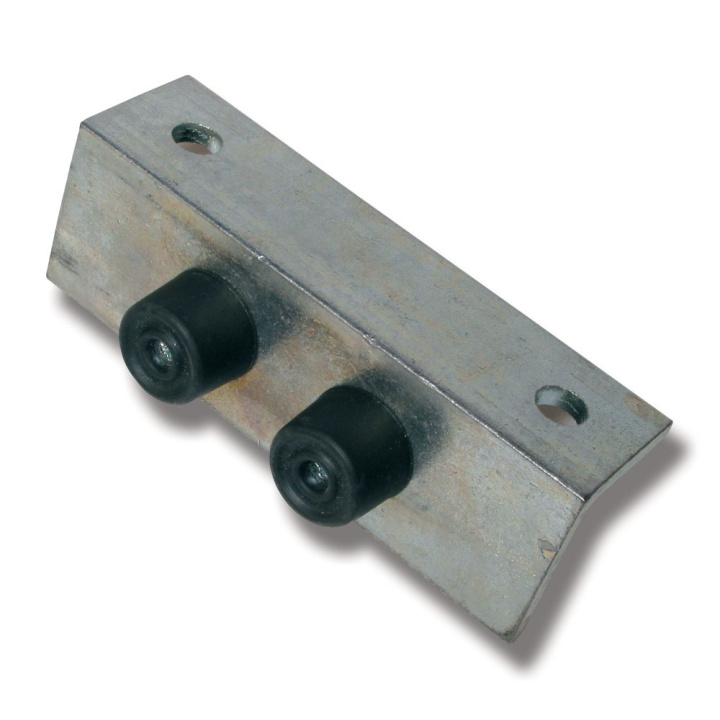 Väggstopp 107 Dubbel Henderson i gruppen Produkter / Skjutportsystem / Skjutportsbeslag hos Norosteel AB (110059)