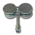 Hängrulle 56C/S Metall bult 70mm 305 
