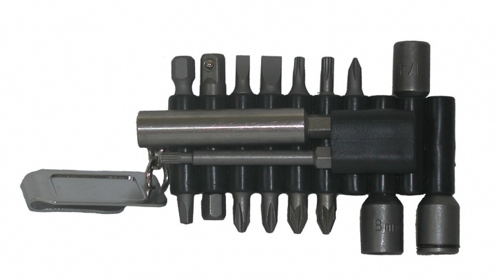 Hylssats med bits, 16 delar i gruppen Produkter / Infästning / Magnethylsor & bits hos Norosteel AB (111138)