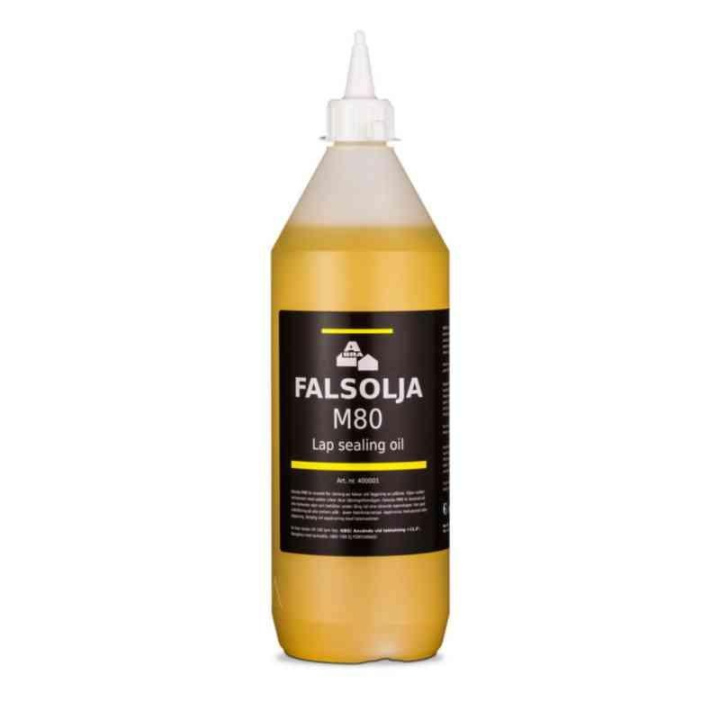 Falsolja M80 1 liter i gruppen Produkter / Tillbehör / Verktyg / Falsverktyg hos Norosteel AB (112103)