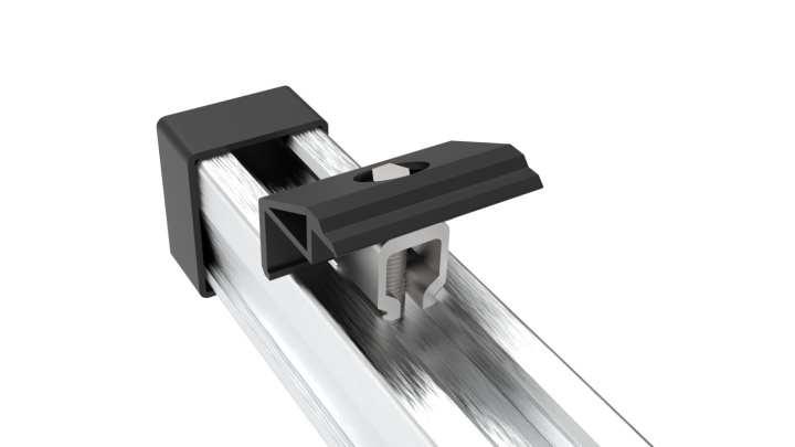 Ändklämma click i gruppen Produkter / Solenergi / Fästsystem för solpaneler hos Norosteel AB (114008r)